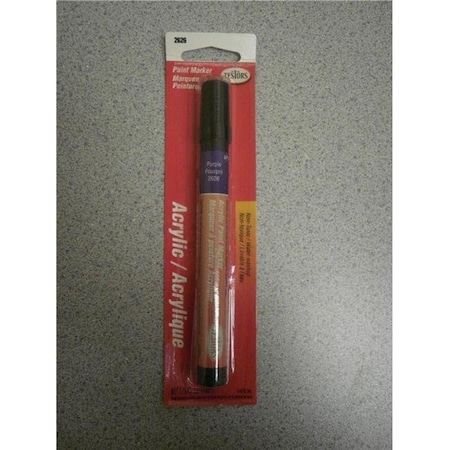 Testors Testors Paints TES2626C 0.3 oz Acrylic Paint Marker; Purple TES2626C